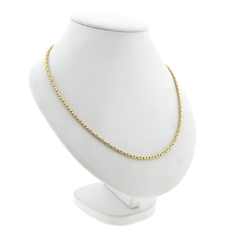 Afbeelding 3 van Gouden Cardano schakelcollier