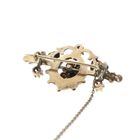 Image 5 of Antique gold brooch with pearl
