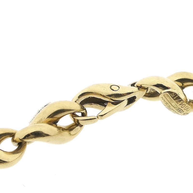 Image 2 of Gold infinity link bracelet; Chiampesan Fabris
