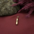 Image 2 of Gold pendant of a cone