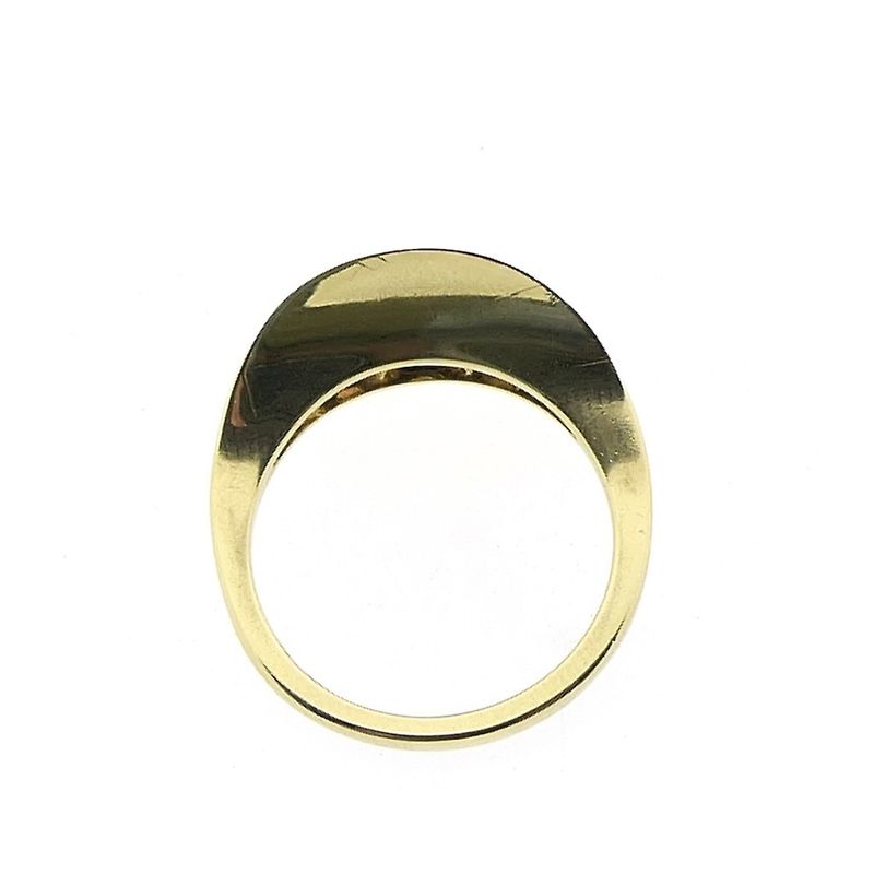 Image 3 of Gold ring with white opal