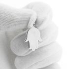 Image 6 of Silver pendant of a Hamsa hand