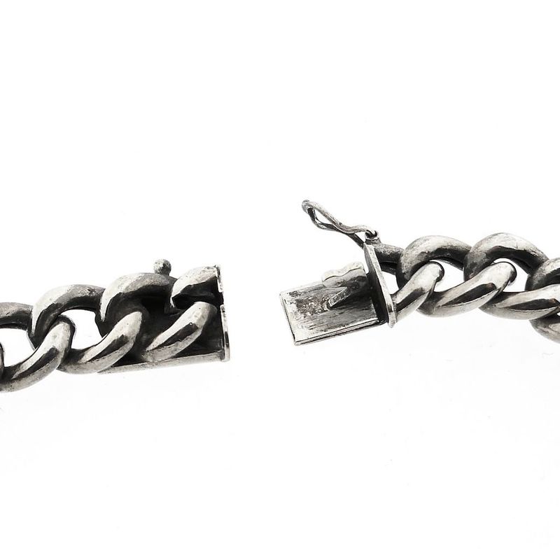 Image 4 of Silver Gourmet Chain Bracelet