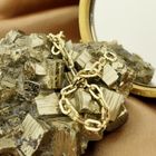 Image 7 of Gold anchor link bracelet | 19.5 cm