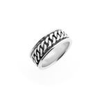 Image 1 of Silver wide men's ring