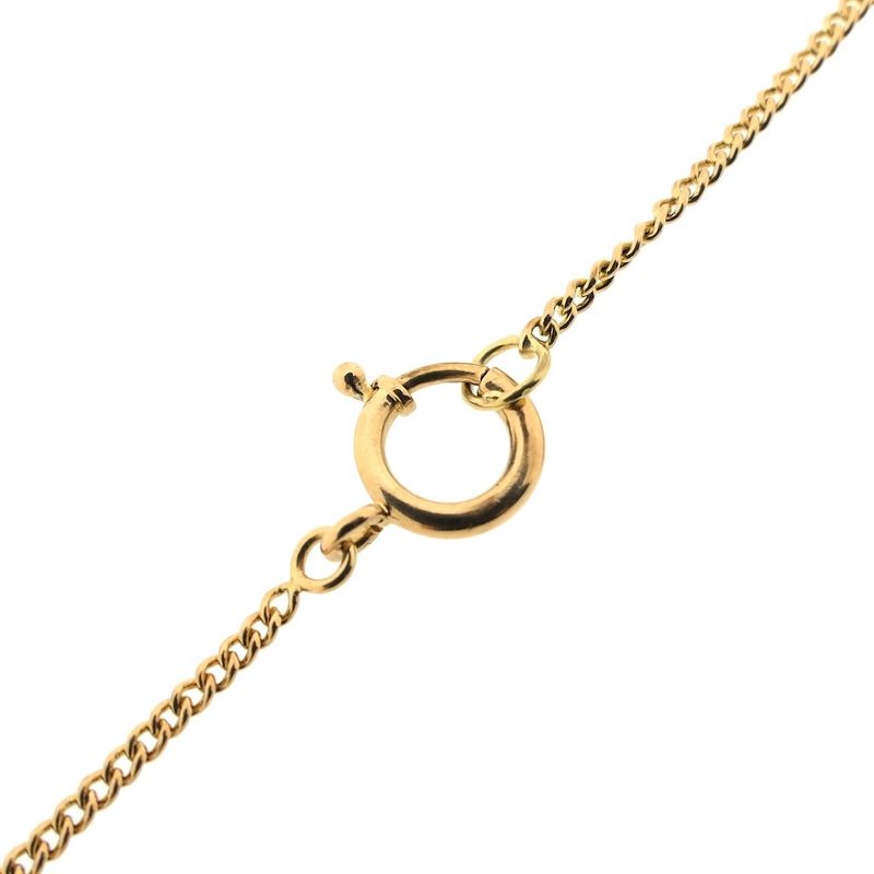 Image 4 of long rose gold chain/sautoir with beads