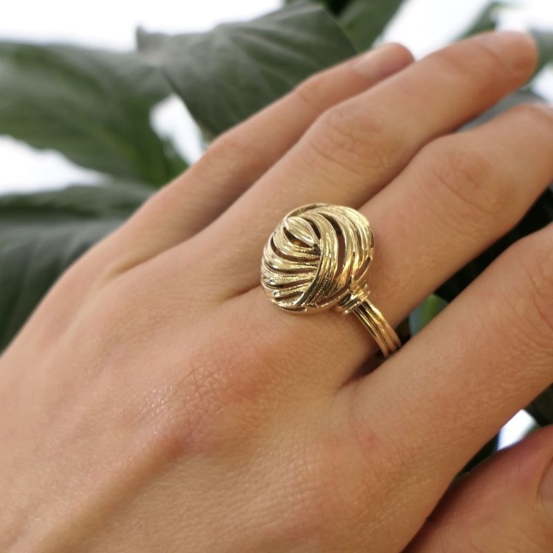 Image 11 of Vintage gold fantasy ring