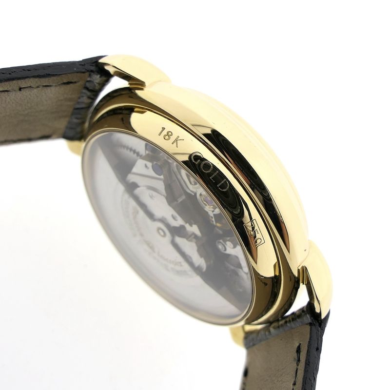 Image 11 of Maurice Lacroix Masterpiece Reveil; Automatic 18k gold men's watch with alarm clock