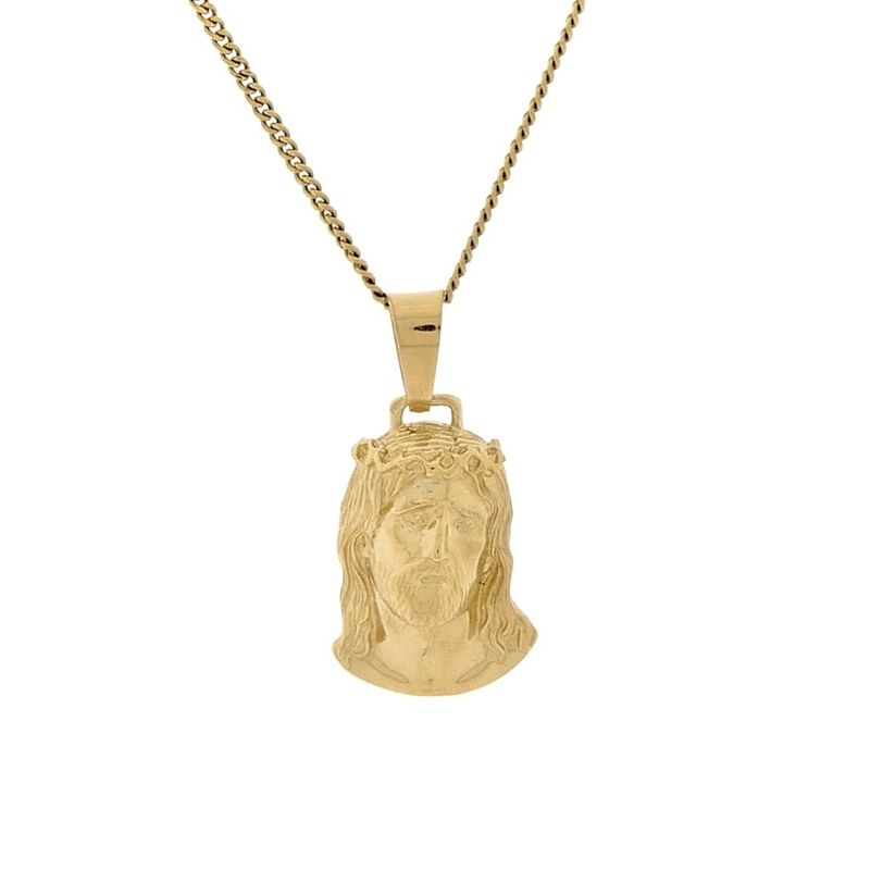 Image 3 of Golden pendant of Christ