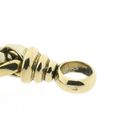 Image 5 of Two-tone gold foxtail link necklace | 45 cm