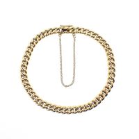 Gold gourmet link bracelet | 18 cm | €1524.95 (1450 promotion)