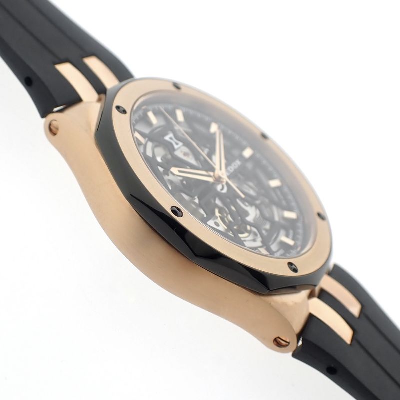 Image 8 of Edox Delfin Mecano 'Skeleton'; Automatic men's watch