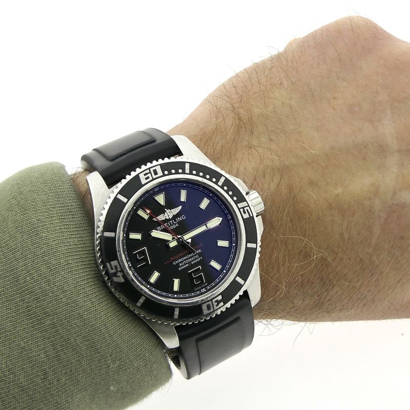 Image 13 of Breitling SuperOcean 44 A17391; Automatic men's diving watch