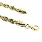 Image 4 of Golden twisted link chain.