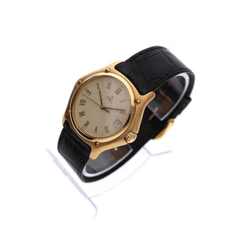 Image 3 of Ebel 1911 37mm 8187916; 18k Gold Watch
