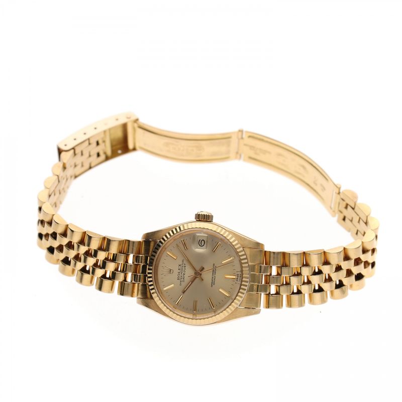 Image 6 of Rolex Datejust 31mm 18ct Gold Watch