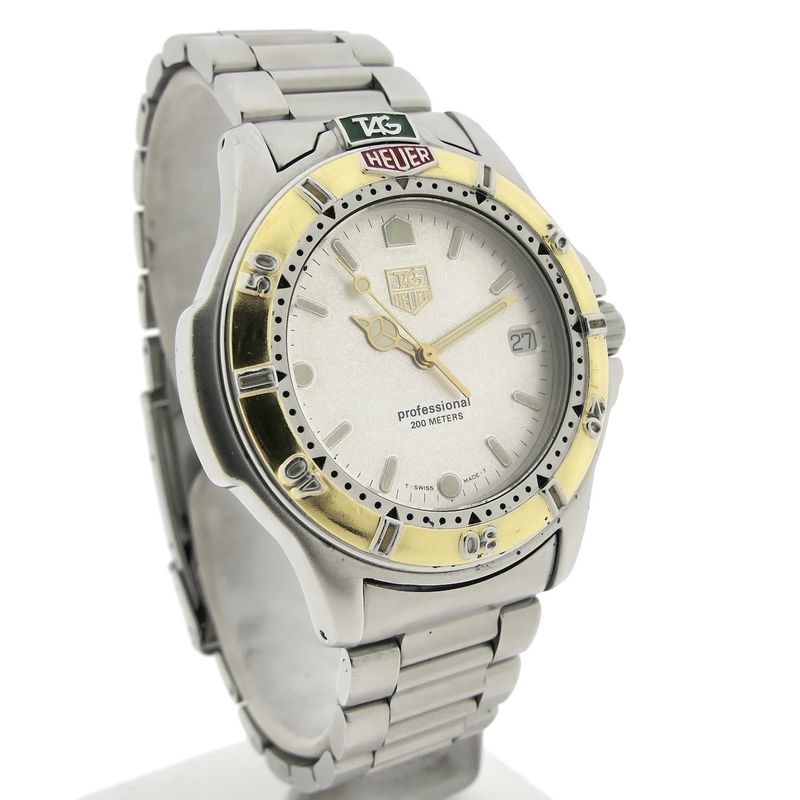 Image 3 of TAG Heuer 4000; Bi-color heren horloge