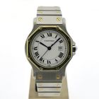 Image 1 of Cartier Santos Octagon Automatic 2966; 18k gold/steel watch