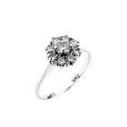 Image 1 of White gold entourage ring with diamond; 0.64 ct.