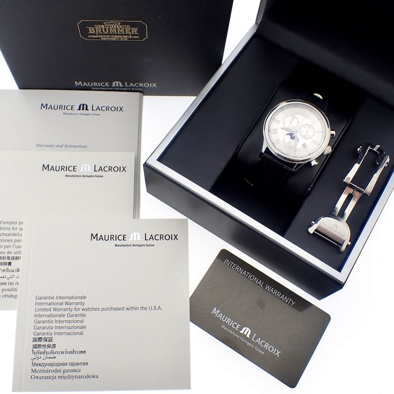 Image 3 of Maurice Lacroix Moonphase; Men's watch