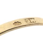 Image 8 of Gold ladies ring with malachite