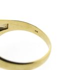 Image 6 of Two-tone gold men's ring with diamond | 0.20 ct.