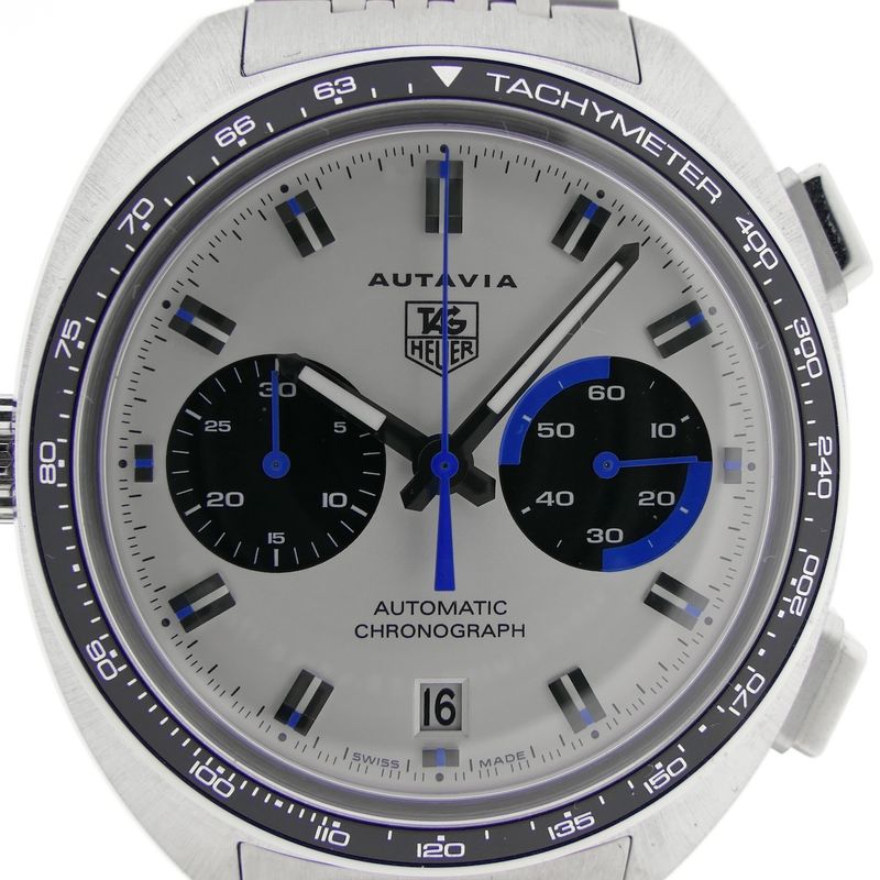 Image 6 of TAG Heuer Autavia CY2110 'Siffert' Re-Edition; Chronograph men's watch