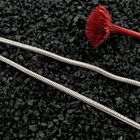 Image 2 of Silver snake link chain | 42 cm