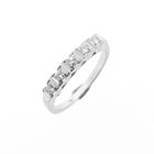 Image 1 of White gold ring with diamond | 0.15 ct.