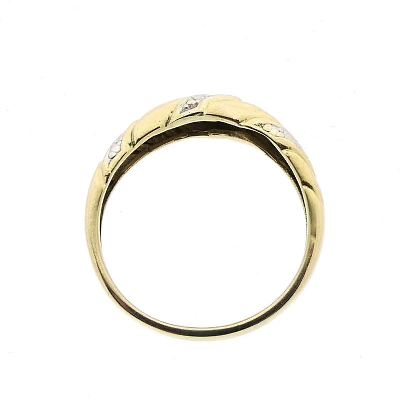Image 5 of Gold ring with diamond | 0.01 ct.