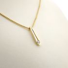 Image 4 of Two-tone fantasy pendant with diamond | 0.08 ct.