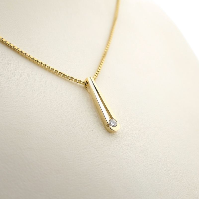 Image 4 of Two-tone fantasy pendant with diamond | 0.08 ct.