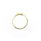 Image 9 of Gold solitaire ring with zirconia