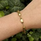 Image 10 of Golden fantasy link bracelet | 19 cm