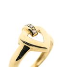 Image 5 of Gold ring with zirconia