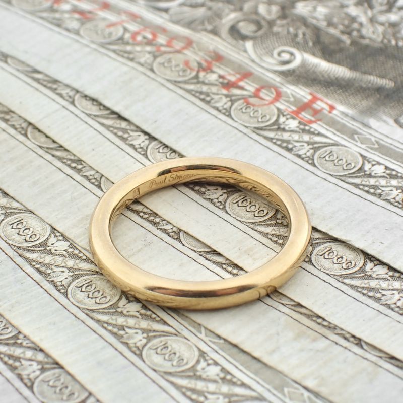 Image 2 of 18K Gold Slide-On Ring | Paul Simons