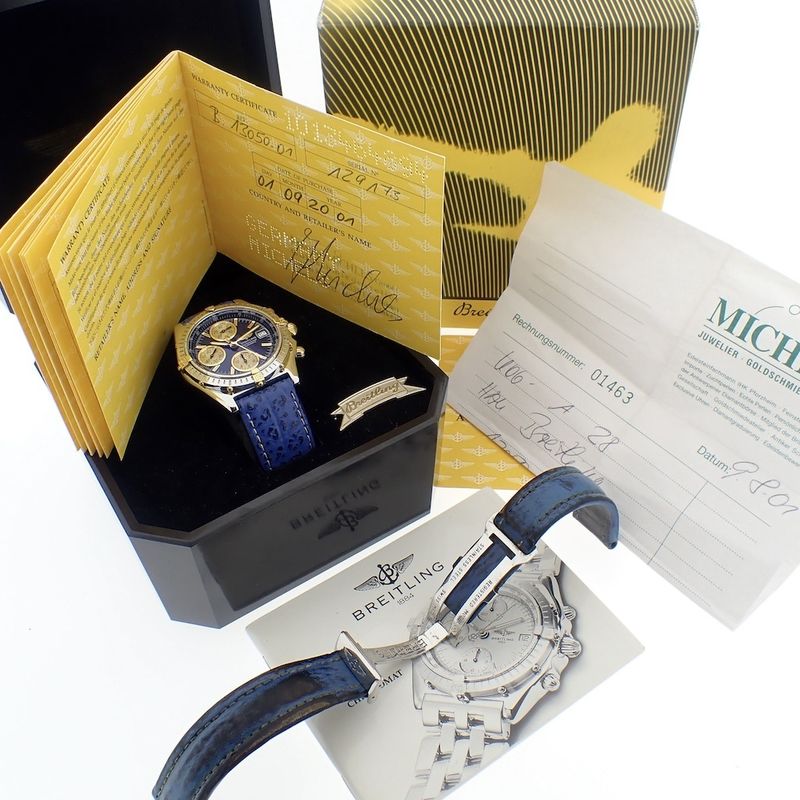 Image 4 of Breitling Chronomat B13050; Chronograph men's watch