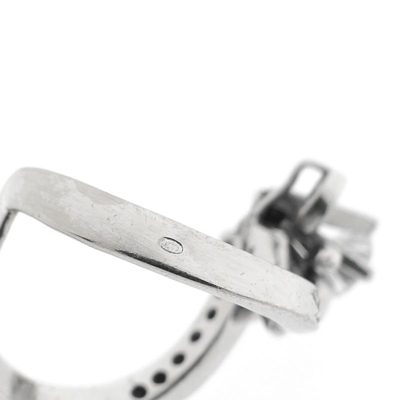 Image 7 of White gold cocktail ring with diamond | 0.76 ct.