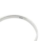 Image 8 of White gold solitaire ring with diamond; 0.025 ct.