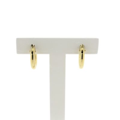 Image 1 of Gold earrings Ø 15.9 mm