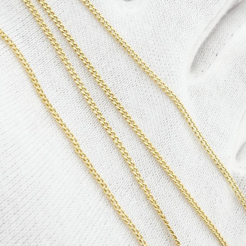 Image 8 of Gold gourmet link chain