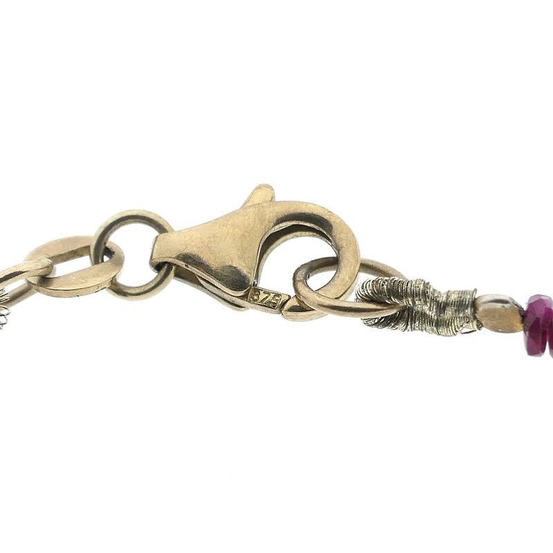 Image 4 of 9 carat ruby bead necklace