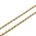 Image 8 of 18K Gold Square King Necklace | 65.5 cm
