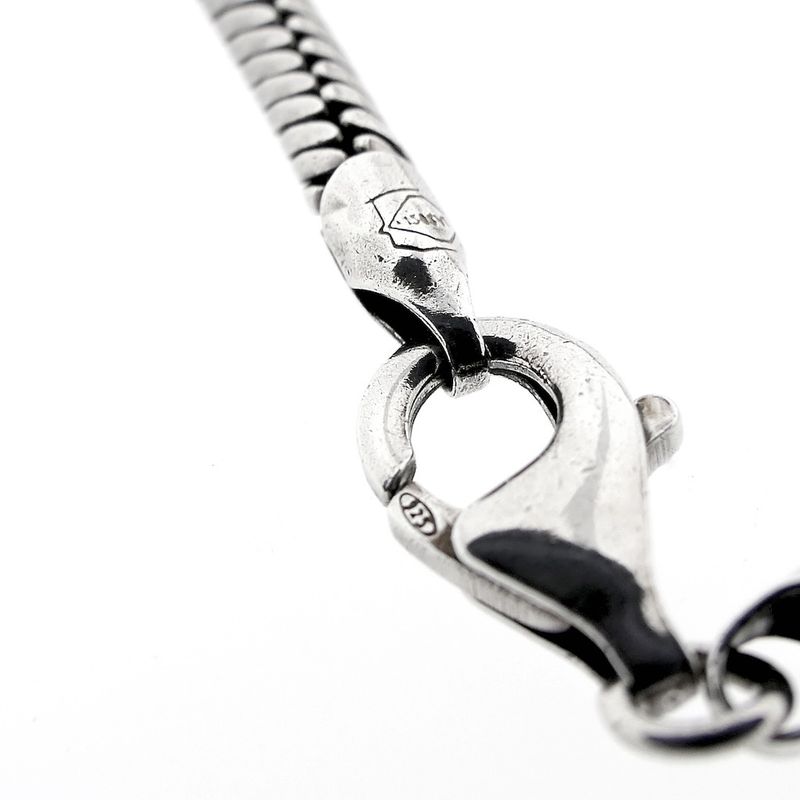 Image 5 of Silver snake link bracelet | 18 cm