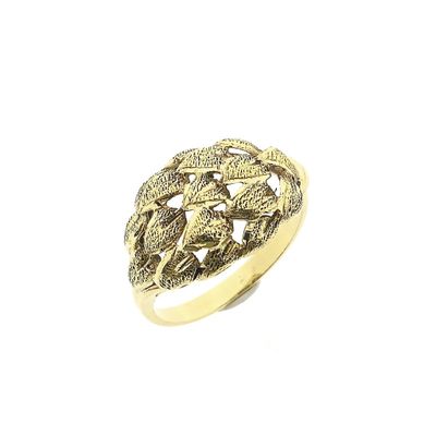 Gold ring with leaves Image 1 of Gold ring with leaves