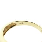 Image 5 of Gold ring with sapphire, emerald and diamond | 0.02 ct.