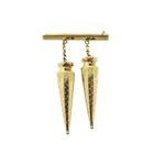 Image 1 of Gold brooch with knitting caps