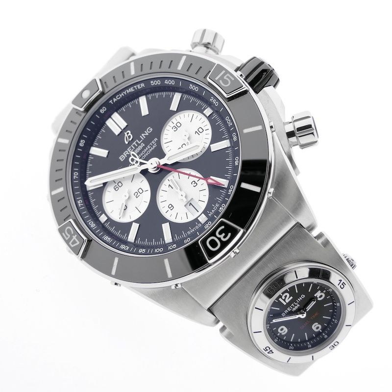 Image 20 of Breitling Super Chronomat B01 44; Automatic men's watch with UTC