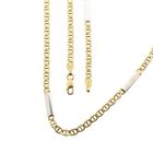 Image 1 of Two-tone gold navy link chain