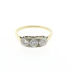 Image 5 of Gold Art Deco ring with diamond | 0.72 ct.